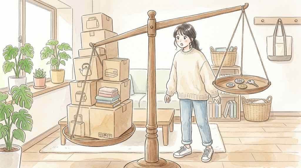 友人の運転による事故で高額な賠償になる可能性を調べる女性