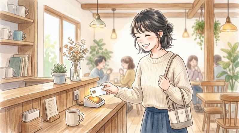 2027年から変わる本人確認の仕組みを調べる女性のイラスト