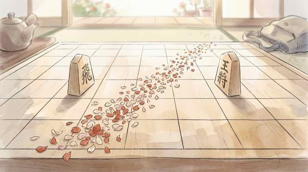 西山朋佳と藤井聡太の対戦の可能性を考える将棋盤のイメージ