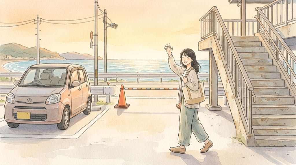 横浜マラソン当日にみなとみらいへ車で行けるか確認する様子