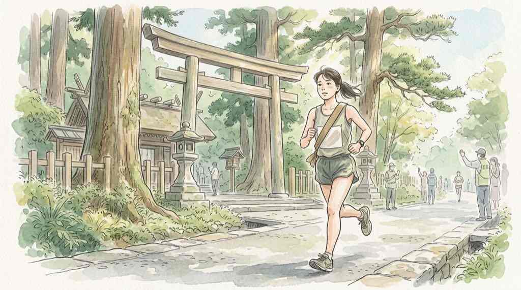 全日本大学駅伝2026の熱田神宮から伊勢神宮まで走る大会イメージ